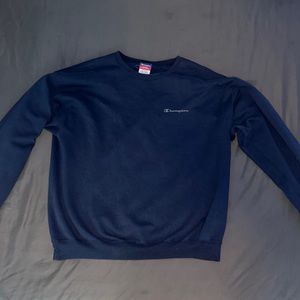 Navy blue Champion sweatshirt